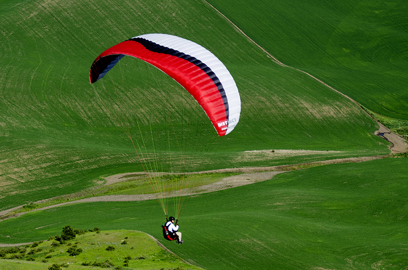 parasail, Steptoe Butte